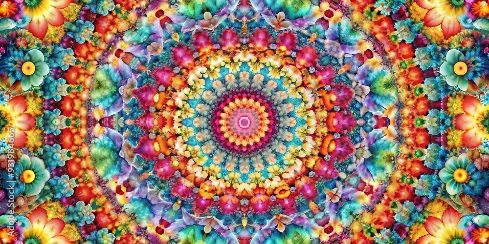 Colorful kaleidoscope background featuring dynamic textural patterns Colorful kaleidoscope background featuring dynamic textural patterns