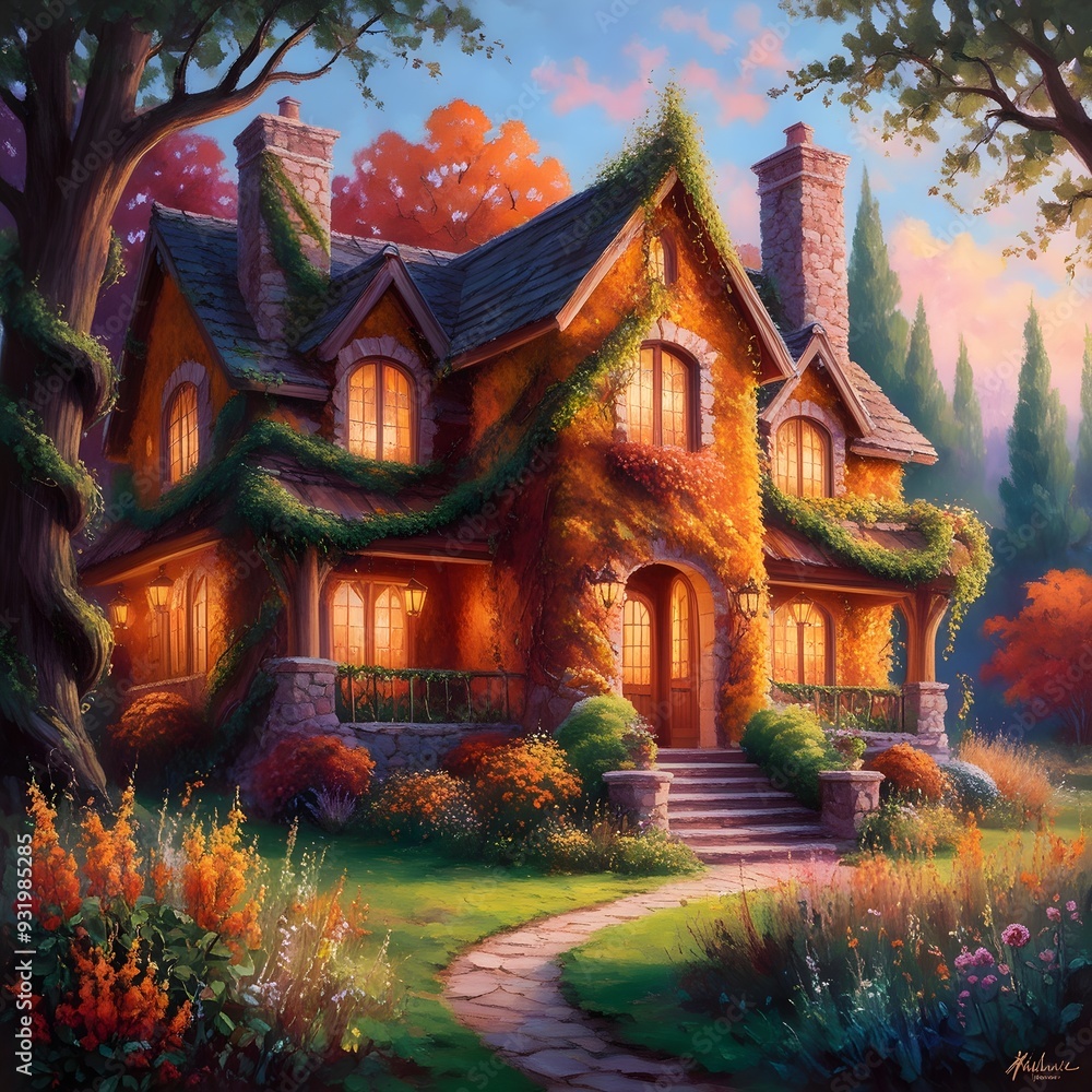 Fototapeta premium dream house