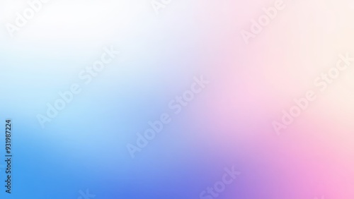 Abstract Pastel Background with Blue, Pink and White Gradient
