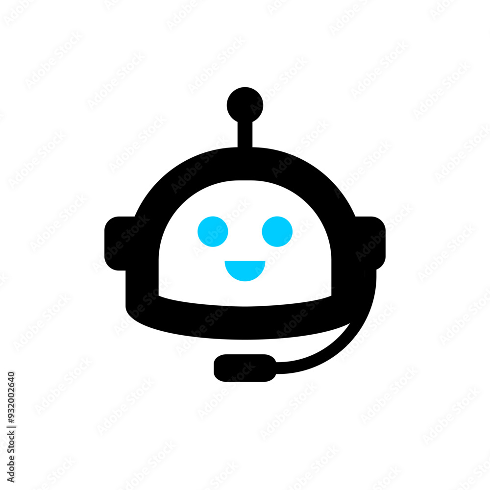 Fototapeta premium Customer mo-chi Service Digital icon or logo isolated sign symbol vector illustration - high quality black and color style vector icons