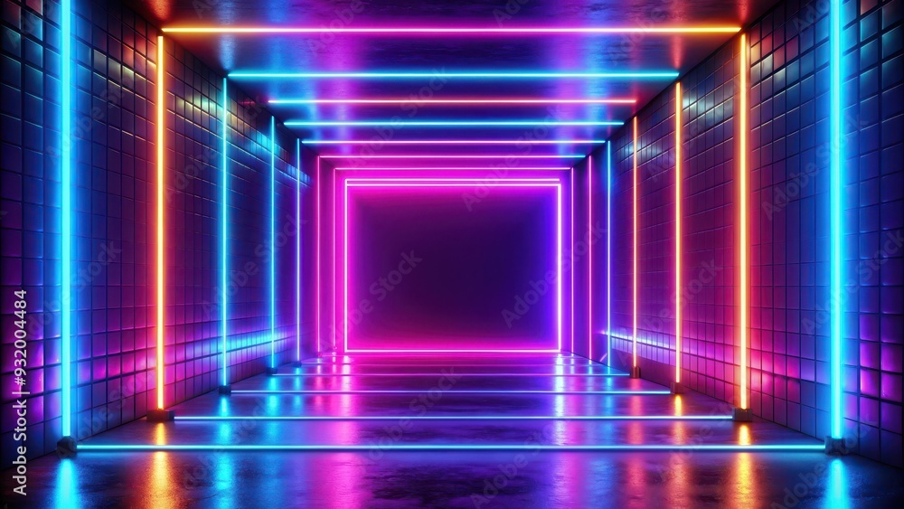 Vibrant and abstract neon background with glowing lights, neon, abstract, background, vibrant, glowing, lights, colorful Vibrant and abstract neon background with glowing lights, neon, abstract, background, vibrant, glowing, lights, colorful