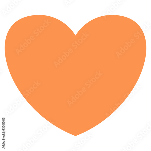 Heart Outline Color Icon
