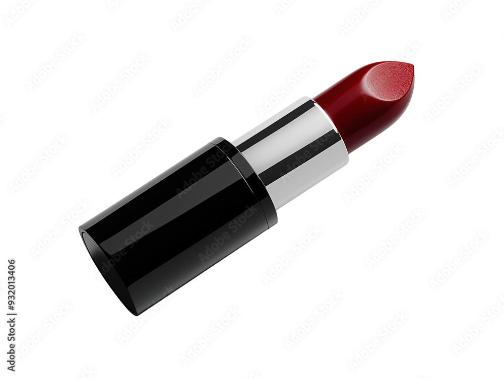 tube of glossy red lipstick isolated on transparent background tube of glossy red lipstick isolated on transparent background