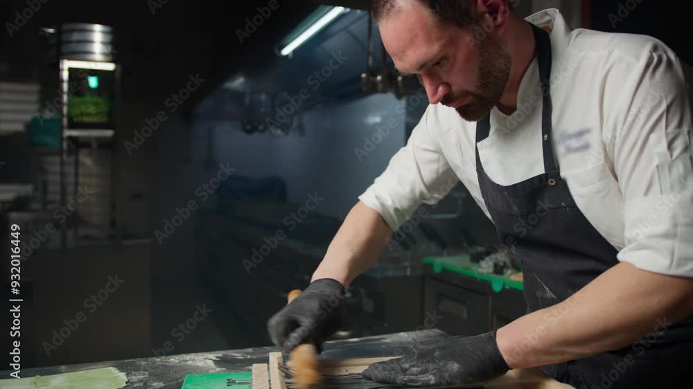 A Chef Remembering Tradition While Making Spaghetti A Chef Remembering Tradition While Making Spaghetti