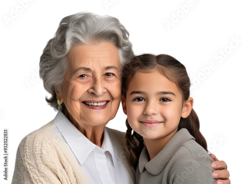 Portrait grandmother photography child.