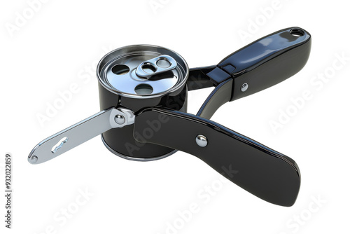 Professional can opening device Isolated On Transparent Background