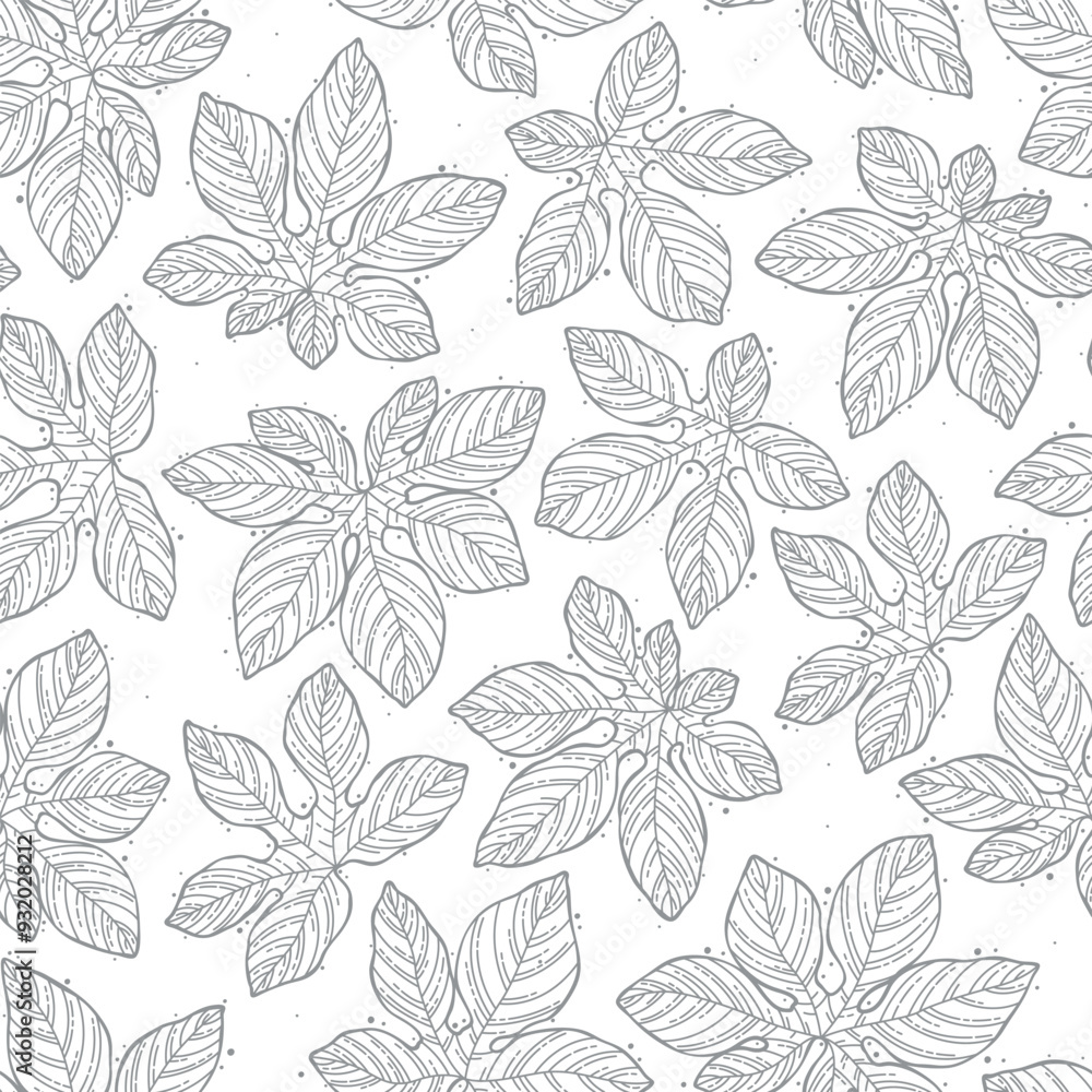 Series of seamless flower pattern motif in rustic floral hand drawing outline line textile fabric wallpaper paper wrap print Series of seamless flower pattern motif in rustic floral hand drawing outline line textile fabric wallpaper paper wrap print