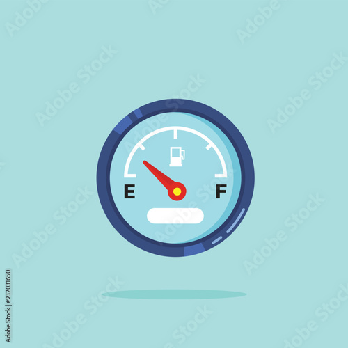 gasoline dashboard icon logo, vehicle fuel display illustration. suitable for posters and web icons
