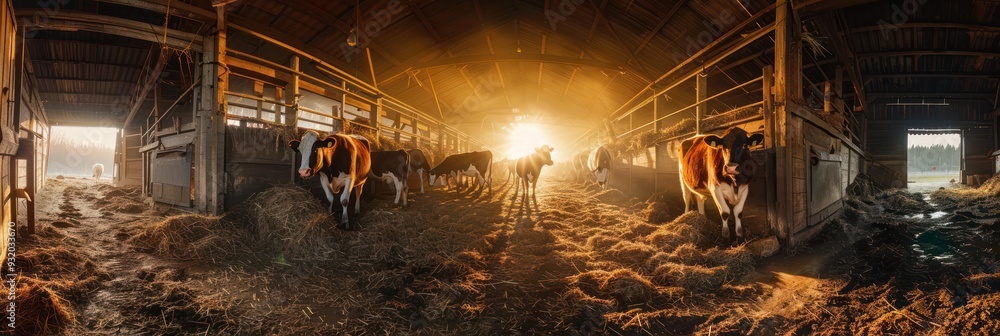 Sunlit Cowshed Sunlit Cowshed