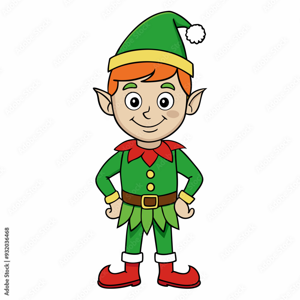 leprechaun cartoon elf vector illustration leprechaun cartoon elf vector illustration