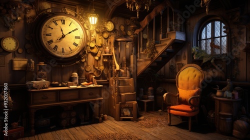 As the sun began to dip below the horizon, casting a warm, golden glow across the quaint apartment