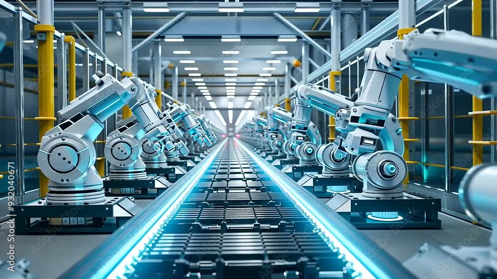 the vast expanse of the industrial factory, state-of-the-art machinery hums with efficiency (2) the vast expanse of the industrial factory, state-of-the-art machinery hums with efficiency (2)