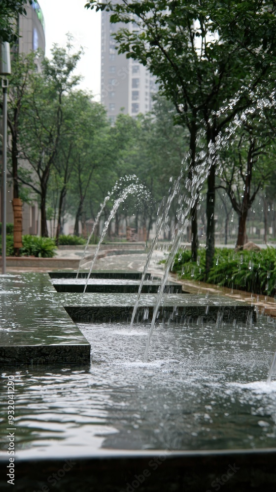 Sustainable Water-Saving Project: Public Fountains with Recycling Systems in a Chinese City Sustainable Water-Saving Project: Public Fountains with Recycling Systems in a Chinese City