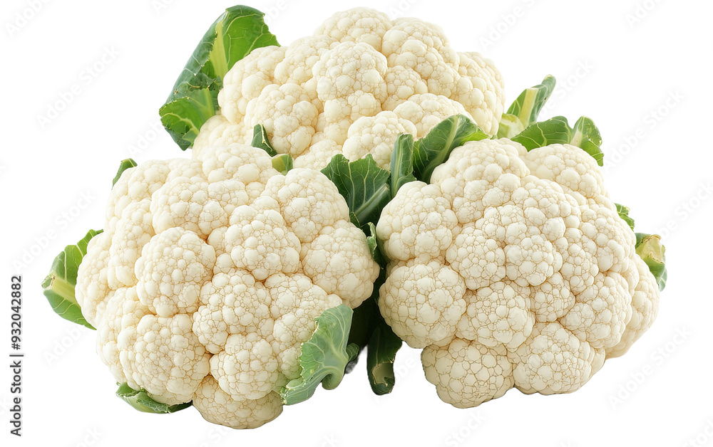 Cauliflower on transparent background, png Cauliflower on transparent background, png