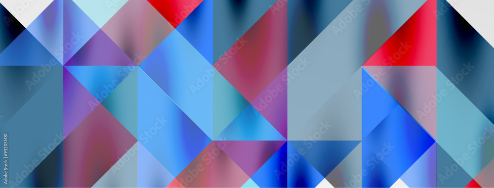 Tech minimal overlapping triangle shapes elements geometric graphic pattern Tech minimal overlapping triangle shapes elements geometric graphic pattern