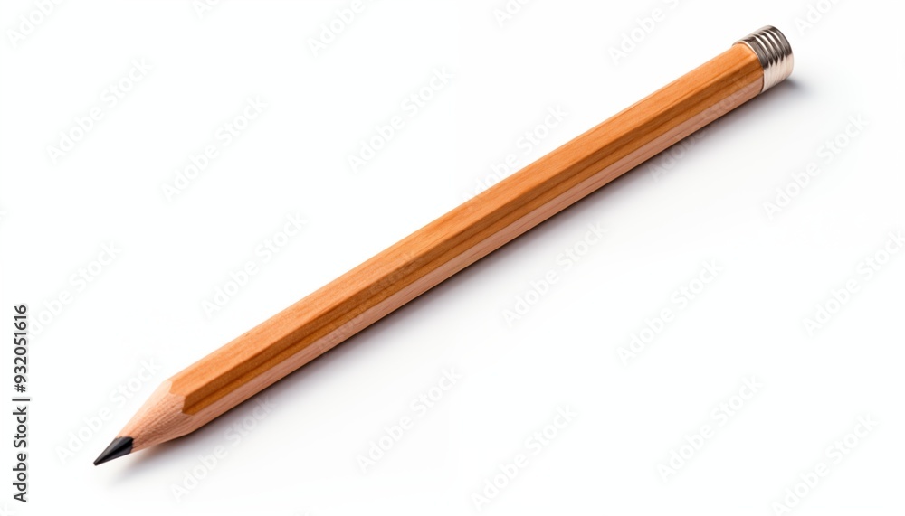 pencil on white background pencil on white background