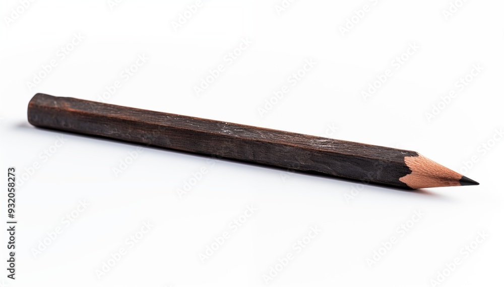 pencil on white background pencil on white background