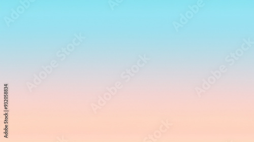 A serene gradient of blue and peach shades creates a calm and soothing background ideal for various design projects.