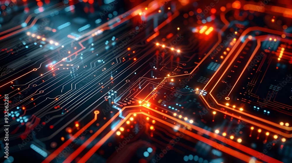 Background in abstract technology Background in abstract technology