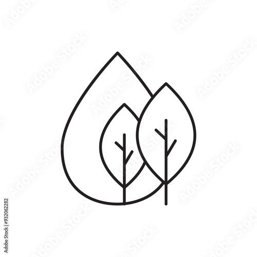 retinol icon design, isolated on white background, vector illustration