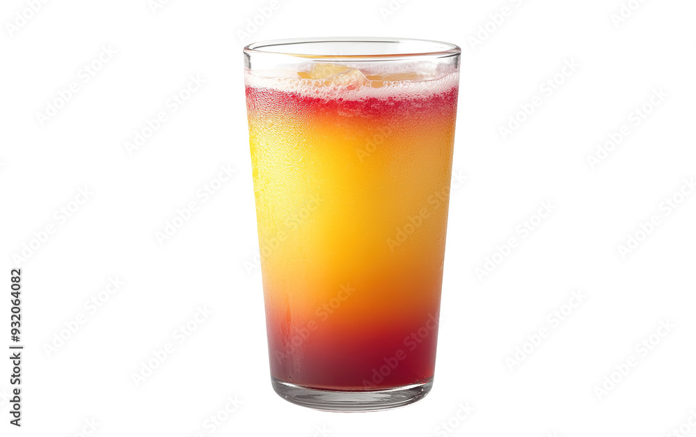 Glass of fresh juice on transparent background, png Glass of fresh juice on transparent background, png