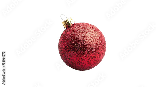 A quality stock photograph of a single christmass on transparent background, png	 photo