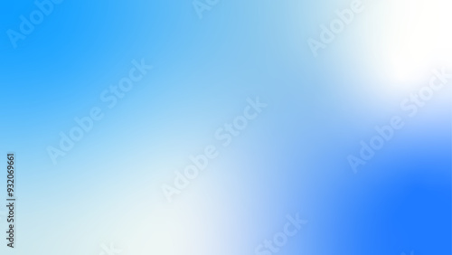 Blue gradient aura light background