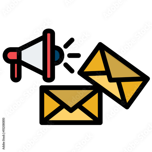 Direct Mail Marketing Icon