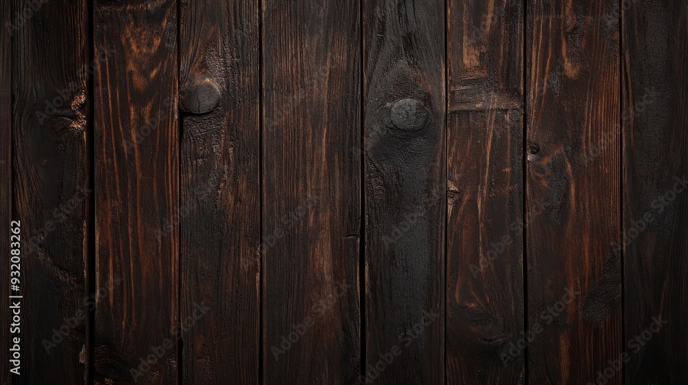 Dark Brown Wood Grain Texture, Vertical, Wood Plank, Rustic , Natural Dark Brown Wood Grain Texture, Vertical, Wood Plank, Rustic , Natural