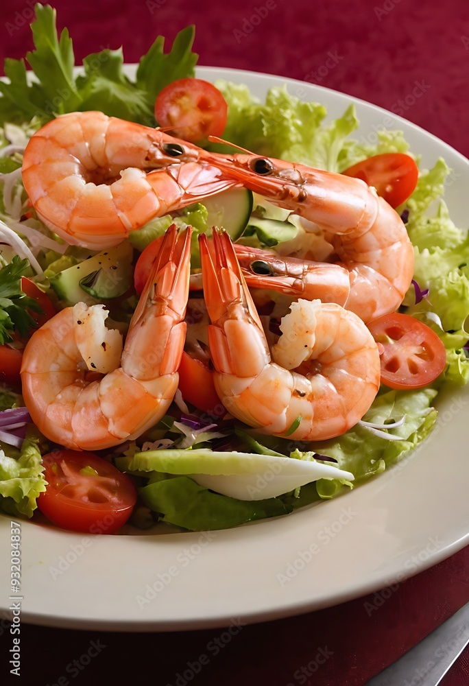 healthy seafood fried or cooked Shrimps healthy seafood fried or cooked Shrimps