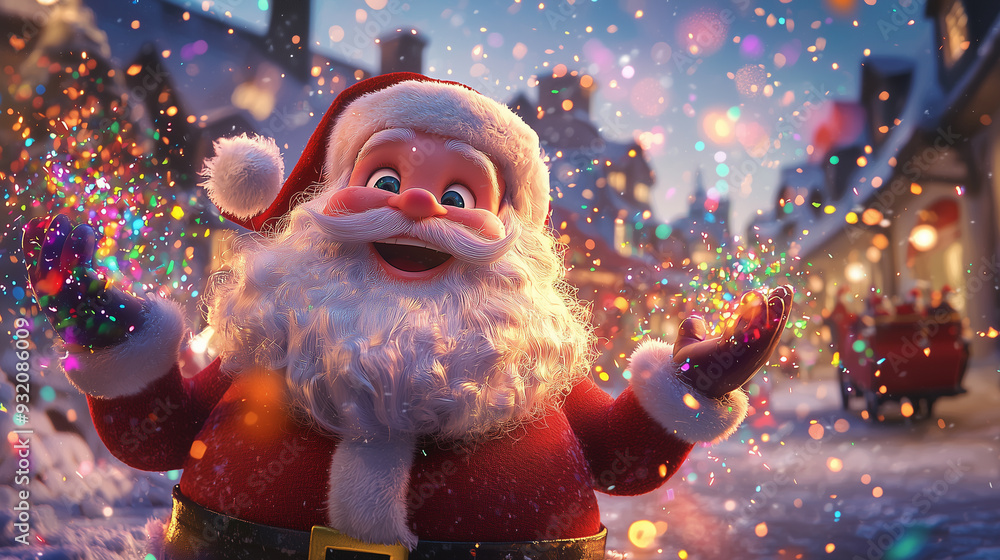 Merry Christmas - Santa Claus illustration Merry Christmas - Santa Claus illustration