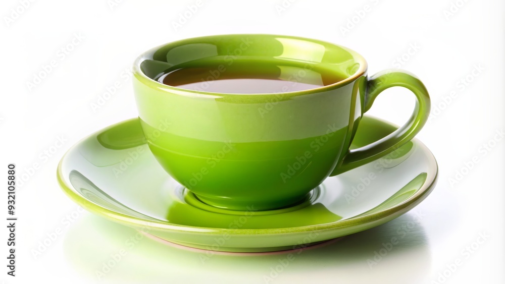 Green Tea Cup and Saucer, Tea Time, Greenware, Ceramic, Drinkware, tea, cup Green Tea Cup and Saucer, Tea Time, Greenware, Ceramic, Drinkware, tea, cup