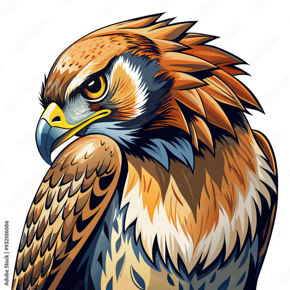 Fototapeta premium portrait of an eagle