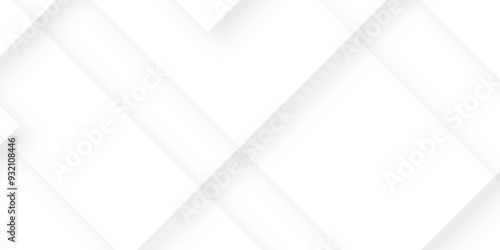 Abstract white square shadow technology concept diamond triangle geometric shape background. 3d white square vector art illustration. soft and trendy business template . futuristic concept background