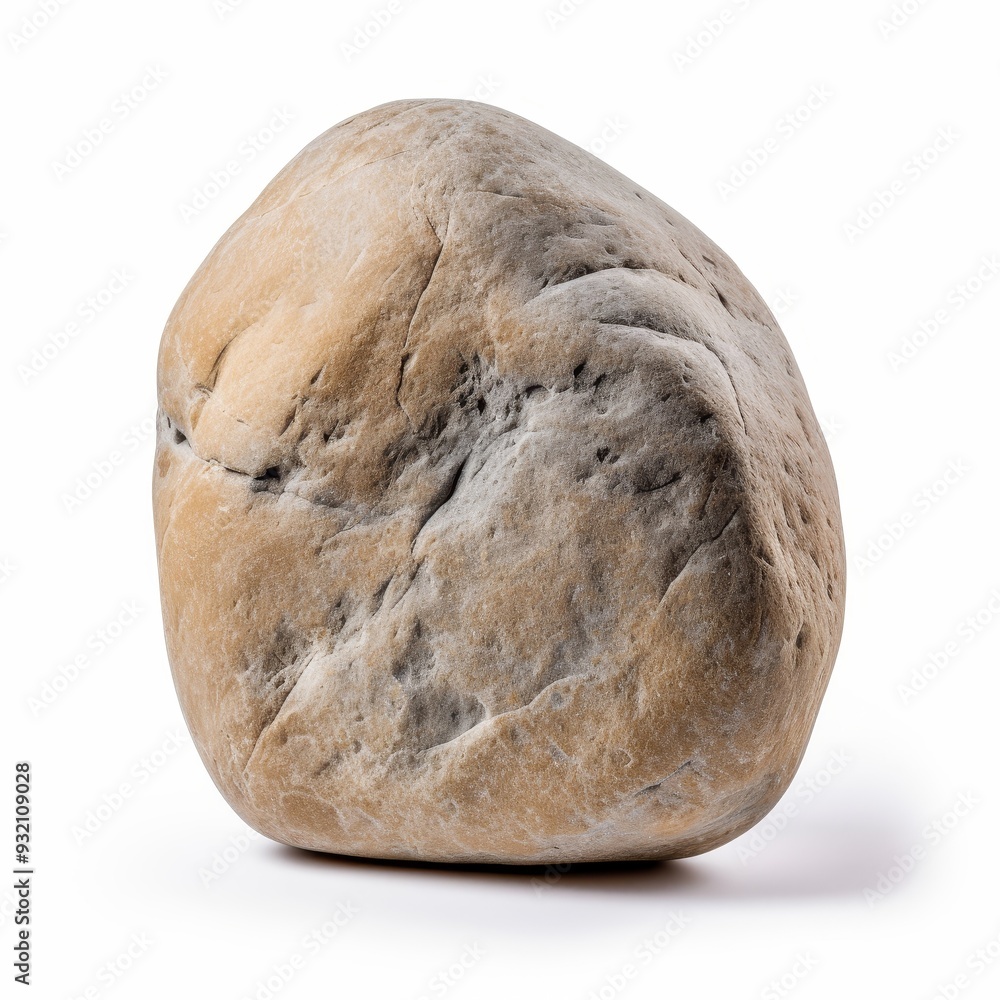 Close-Up of a Smooth, Rounded Stone Close-Up of a Smooth, Rounded Stone