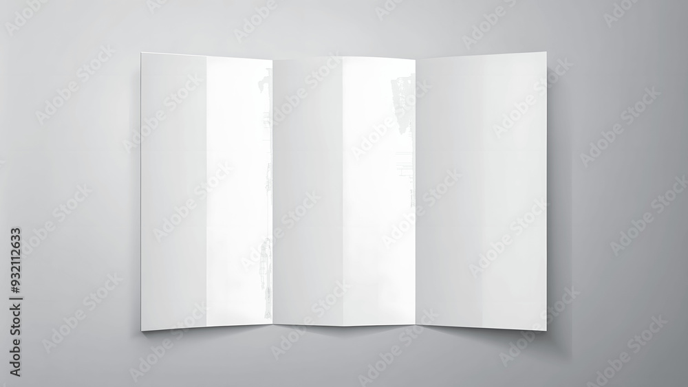 Vector mockup for the presentation of the brochure, blank white book , isolated background Vector mockup for the presentation of the brochure, blank white book , isolated background