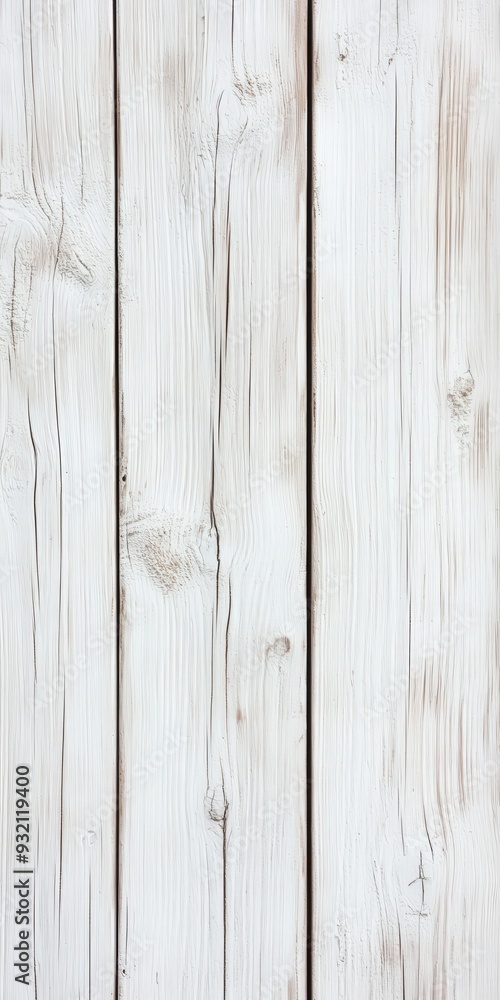 Fototapeta premium Light wooden planks texture with natural grain pattern in warm tones