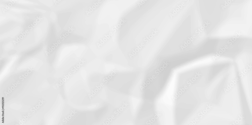 Fototapeta premium gray wrinkly backdrop paper background. panorama grunge wrinkly paper texture. gray crumpled and top view textures can be used for background of text or any contents. 