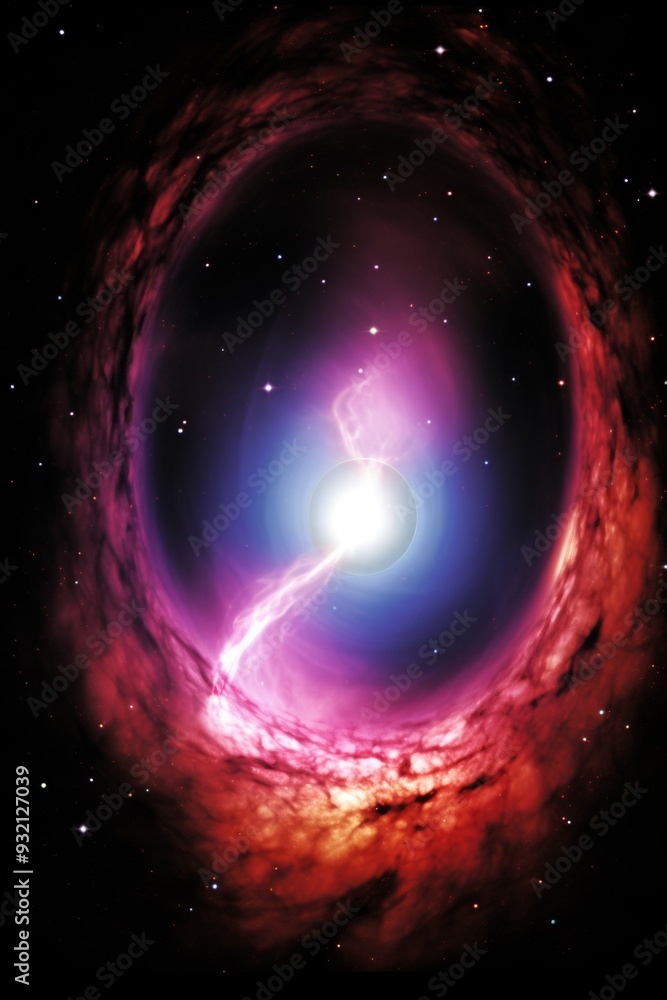 Cosmic Whirl: A Stellar Nebula in Deep Space Cosmic Whirl: A Stellar Nebula in Deep Space