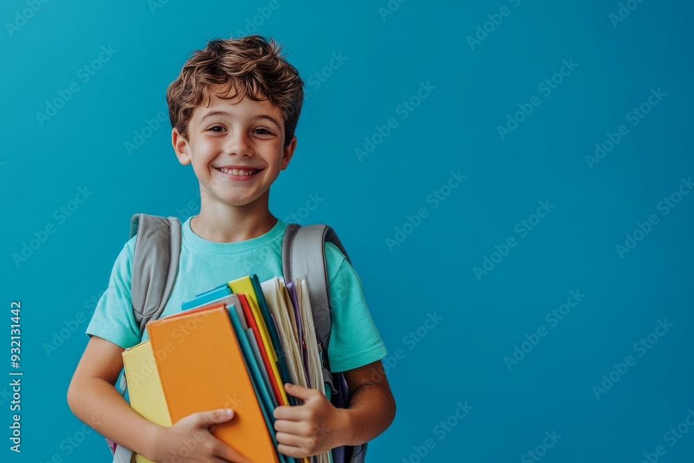 Happy Boy Ready for School Happy Boy Ready for School