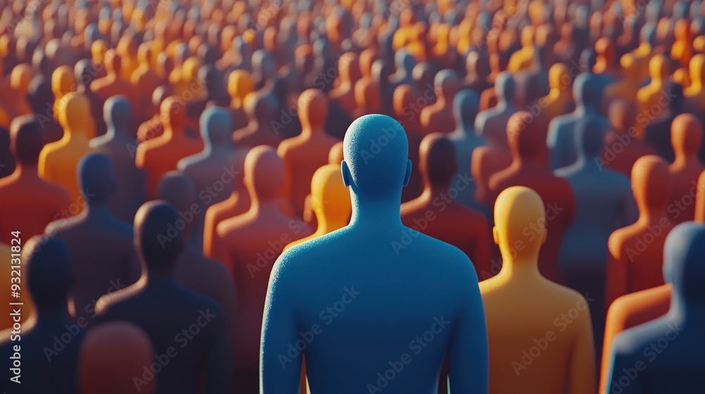 Fototapeta premium Diversity, equity, inclusion and belonging concept. DEIB. DEI
