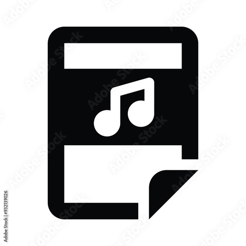 Audio file icon