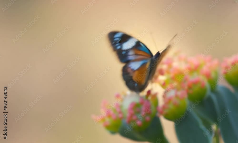 custom made wallpaper toronto digital"A close-up of a butterfly feeding on nectar from a flower."