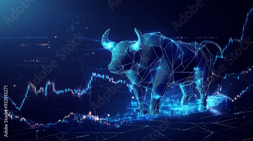 Digital Bull in a Financial Data Landscape