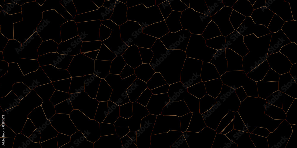 Black broken wall crack texture with gradient stroke abstract ...