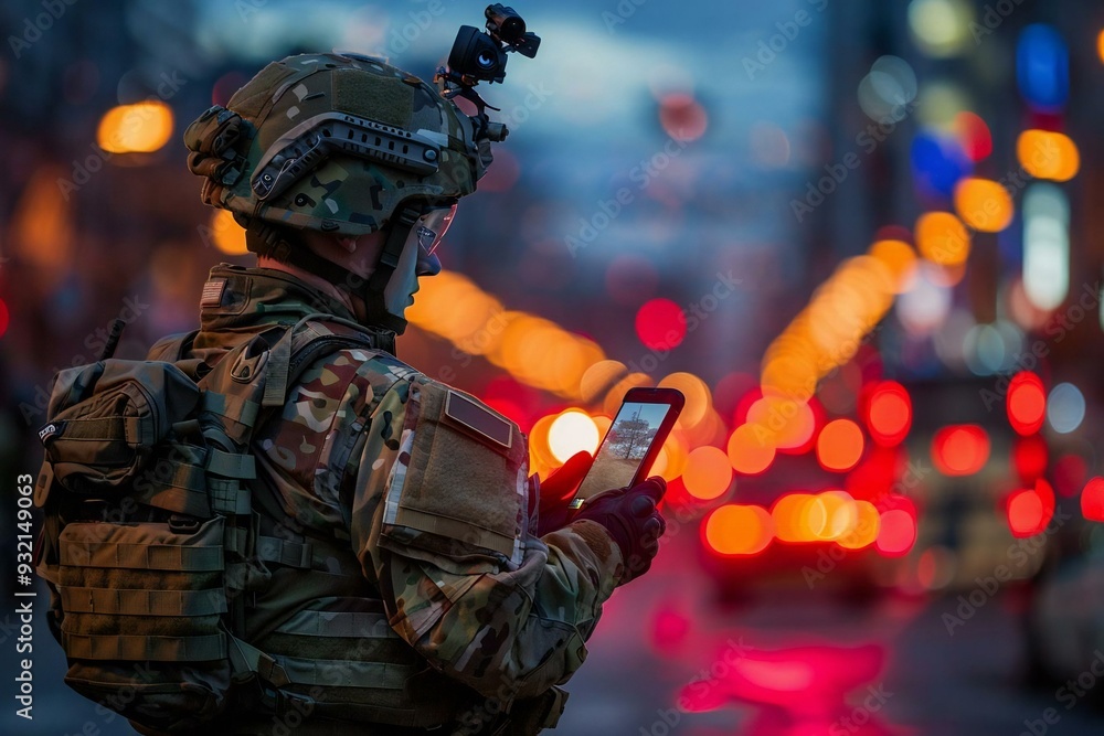 Digital Warfare: Soldier on the Frontline with a Smartphone Digital Warfare: Soldier on the Frontline with a Smartphone
