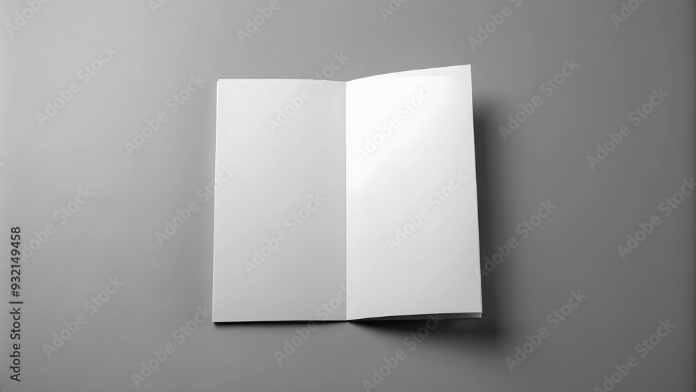 Vector mockup for the presentation of the brochure, blank white book , isolated background Vector mockup for the presentation of the brochure, blank white book , isolated background