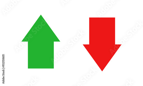 Arrow up and arrow down icon