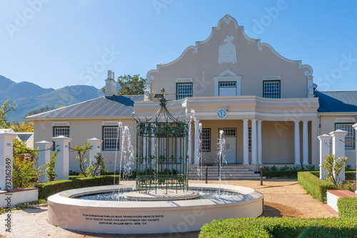 Franschhoek Town Hall, Franschhoek, Western Cape, South Africa, Africa photo