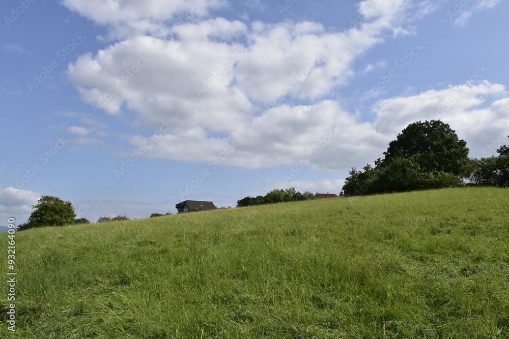 Landschaft und Wolke in der Nähe von Rinteln Landschaft und Wolke in der Nähe von Rinteln